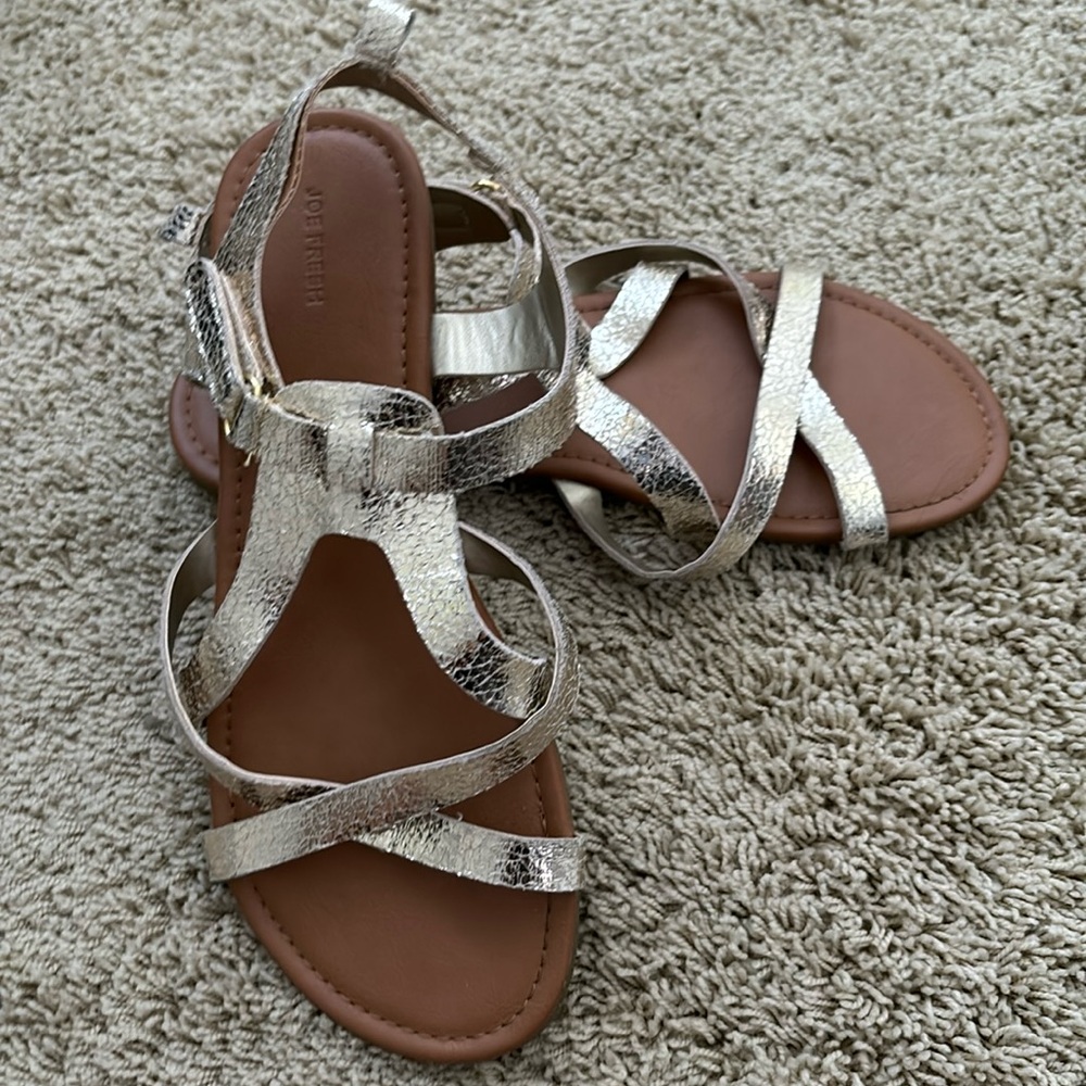 Gold Sandals